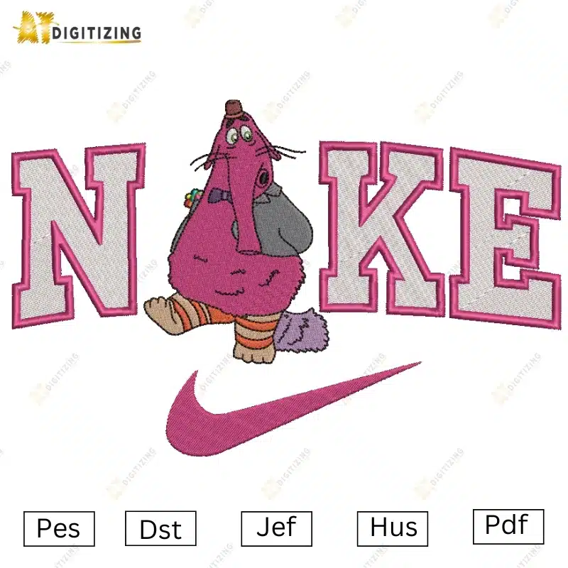 Nike Bing Bong Embroidery Design, inside Out - AT DIGITIZING